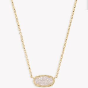 Kendra Scott Elisa Necklace in Iridescent Drusy